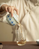 "Silver Moon" Lotus Treasure Sancai Gaiwan