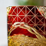 Handcrafted Edo Kiriko Whiskey Glass