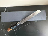 SAMASUYO Damascus Steel Kitchen Knives Coloured Handle Chef Knives